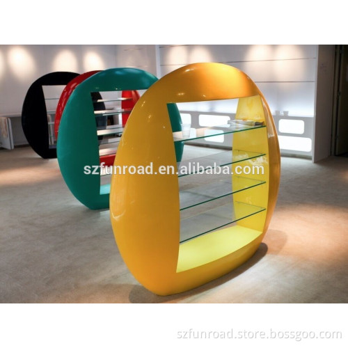 hot selling wood display stand for store